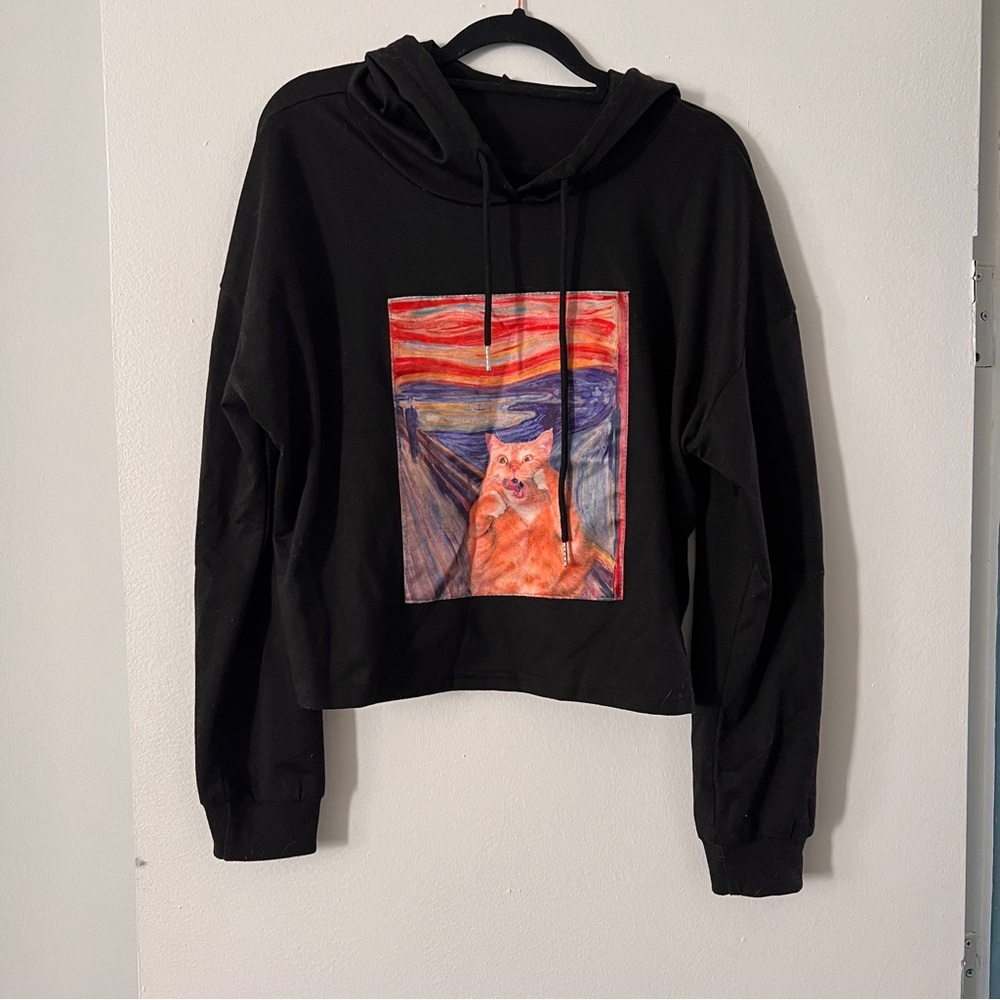 Cat The Scream Hoodie